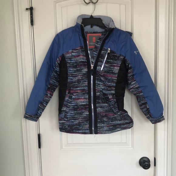 Free Country kids winter jacket used in great shape size 10/12 - Picture 1 of 3